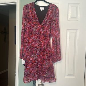 NWOT Size Large Sugarlips Wrap Dress